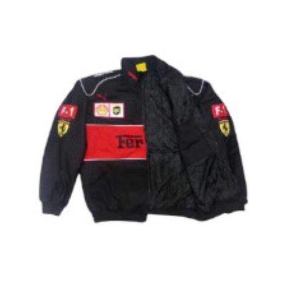 Vintage Ferrari NASCAR Style Jacket – Size L - Picture 2 of 4